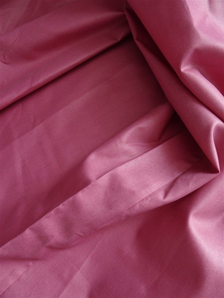 Pair Of Powder Pink Silk Curtains-photo-2