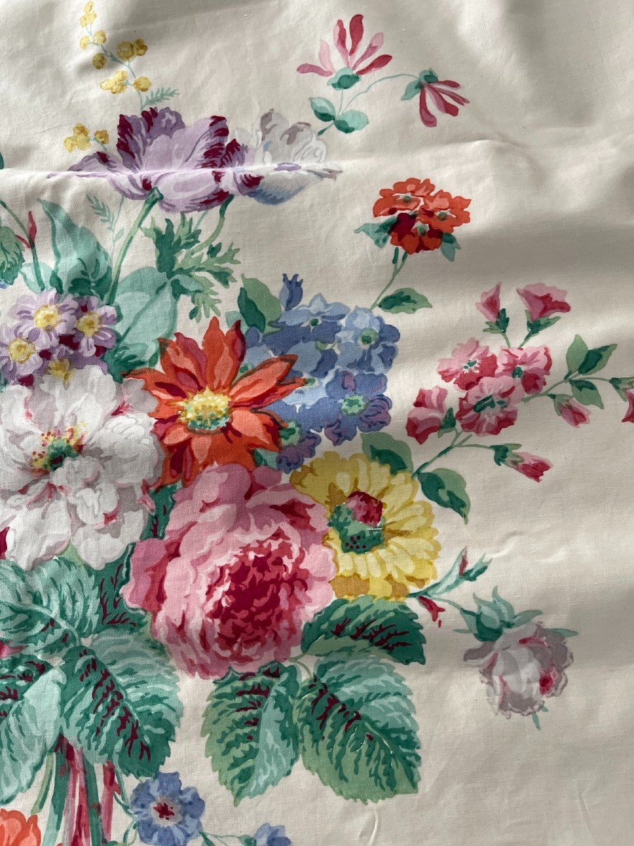 English Fabric Footage Sanderson  Vintage Chintz And Floral Decor-photo-6