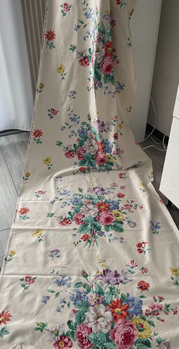 English Fabric Footage Sanderson  Vintage Chintz And Floral Decor-photo-7