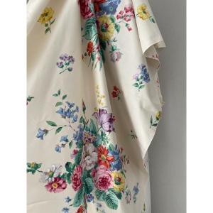 English Fabric Footage Sanderson  Vintage Chintz And Floral Decor