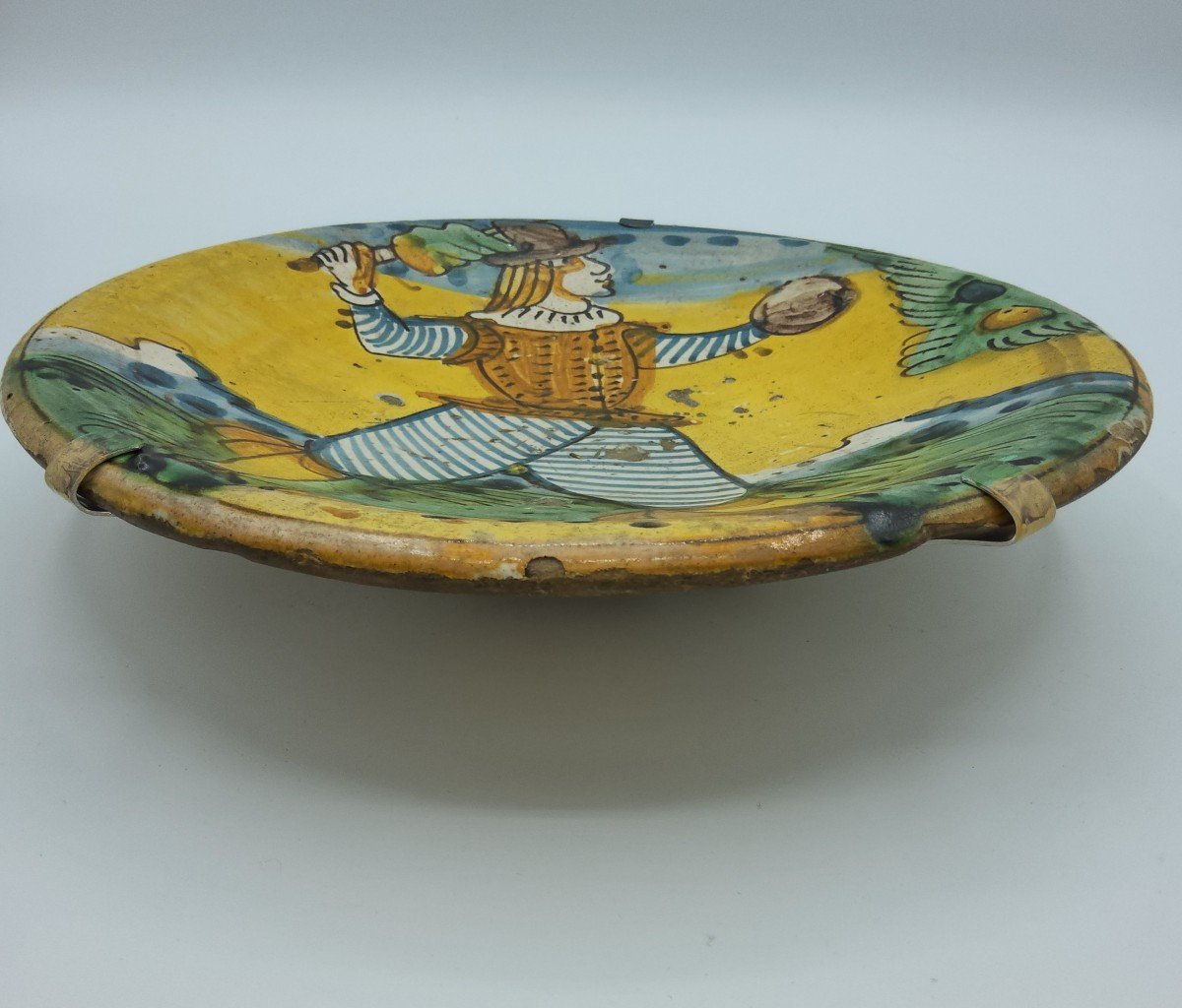 Montelupo Ceramic Dish Plate-photo-2