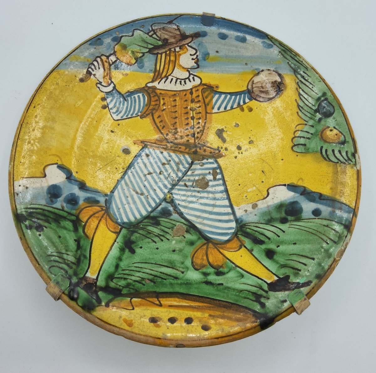 Montelupo Ceramic Dish Plate-photo-8