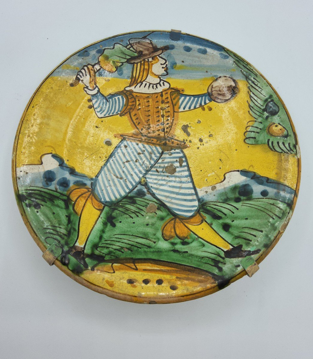 Montelupo Ceramic Dish Plate