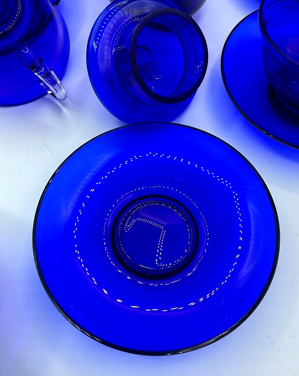 Murano Glass Tea Set For 4 Person-photo-2
