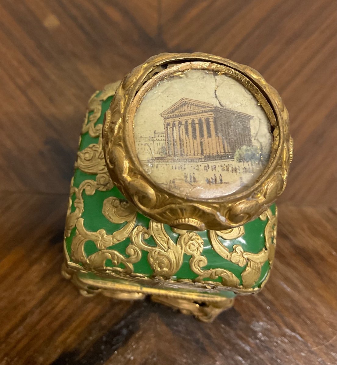 French Opaline Perfume Bottle,napoleon III-photo-3