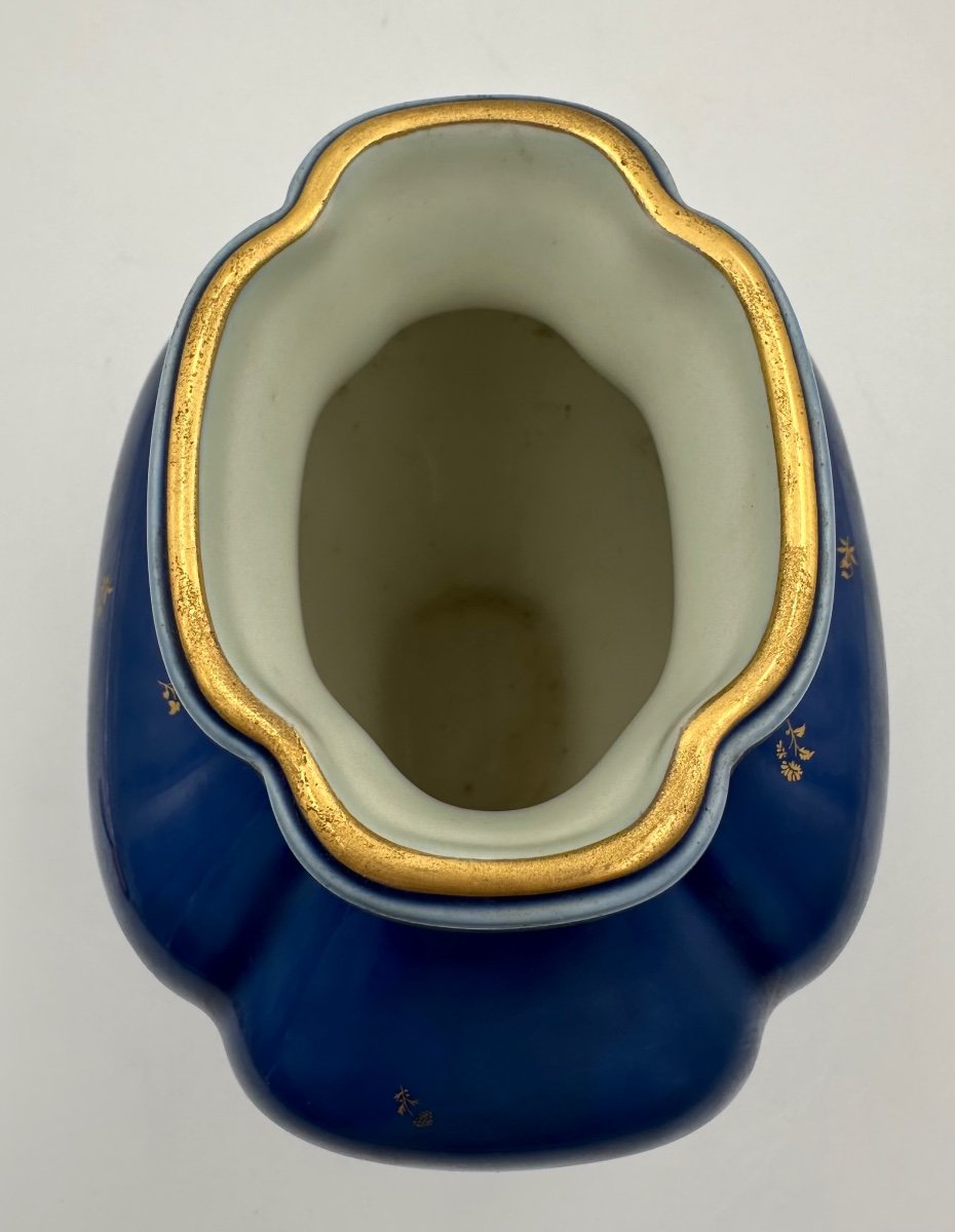 Sevres Porcelain Vase In Lapis Lazuli,perfect-photo-3