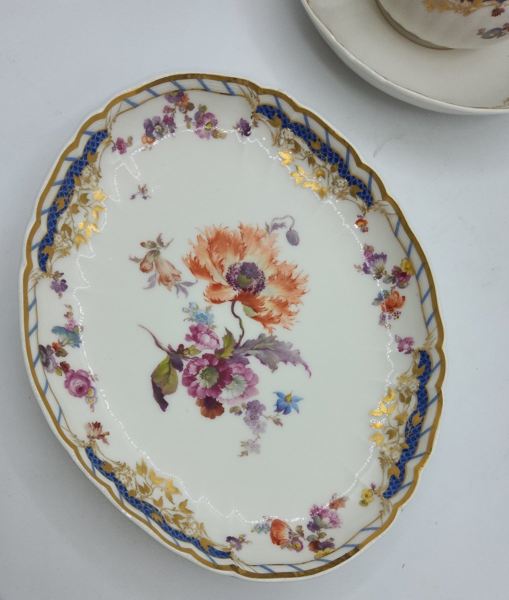 Plat En Porcelaine Kpm-photo-4