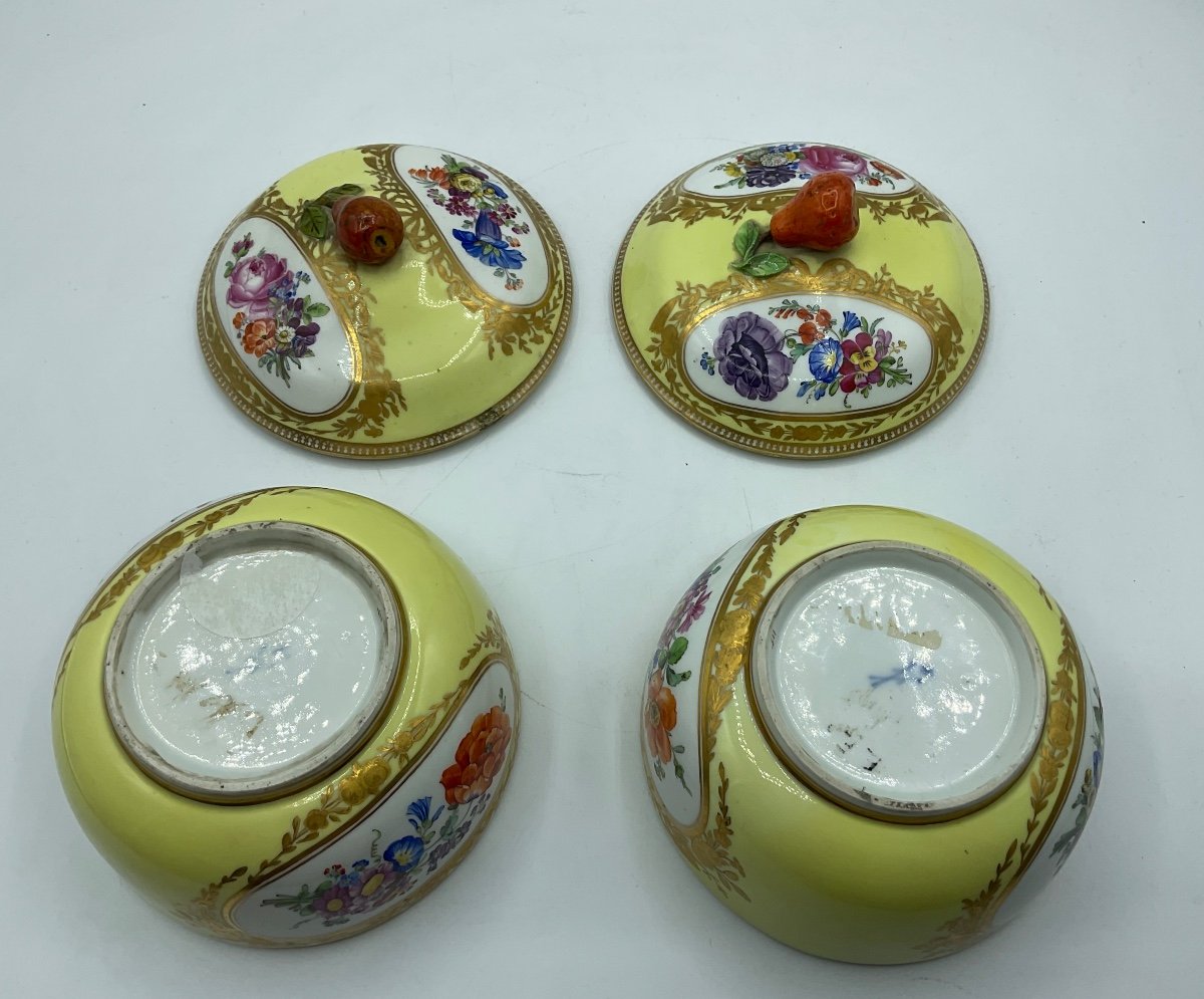 Pair Of Meissen Marcolini Porcelain Bonbonnière Made For Ottoman Market.-photo-7