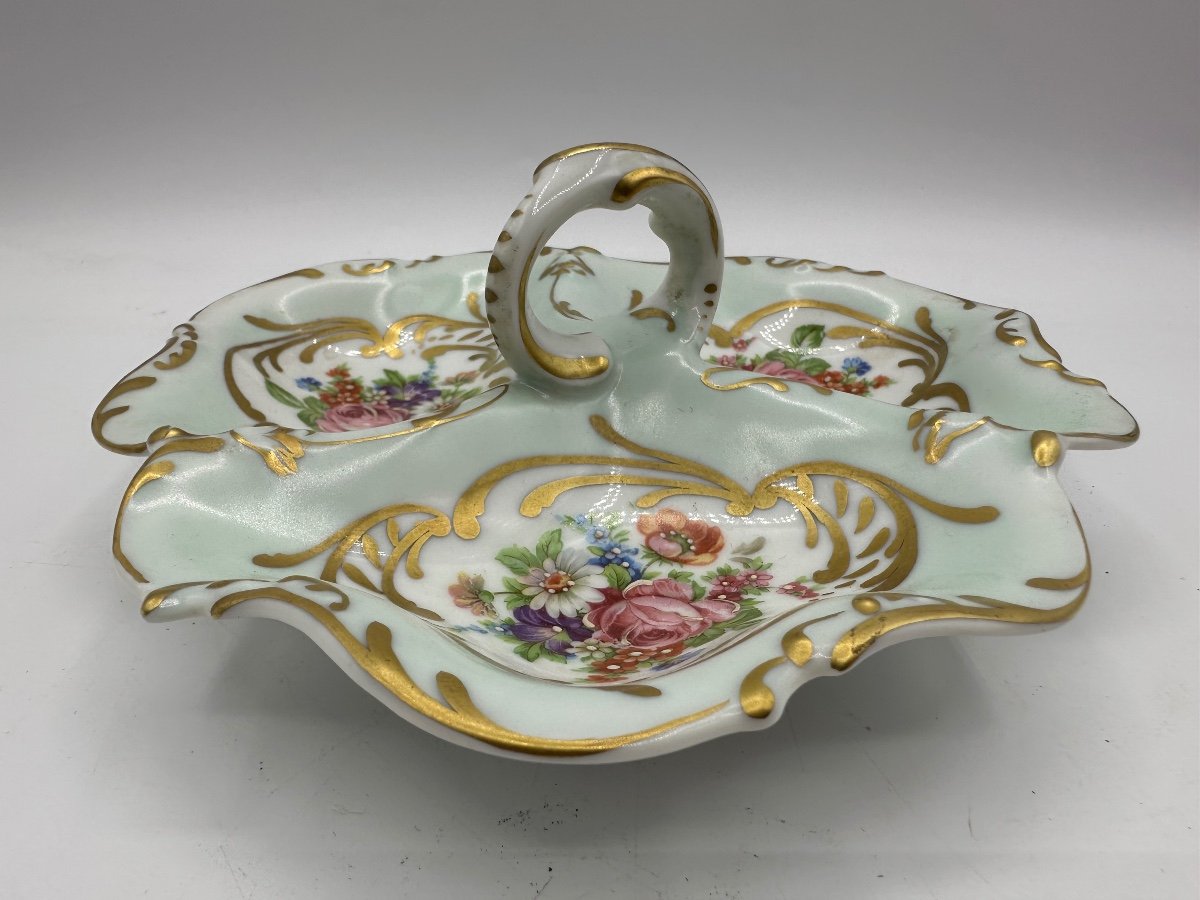 Limoges Plat Triple Face En Porcelaine Limoges-photo-4