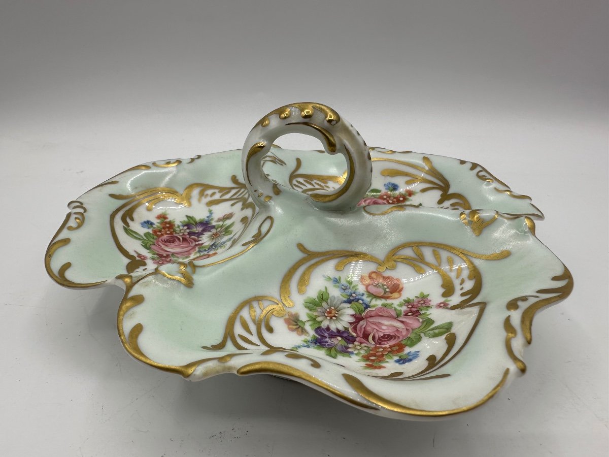 Limoges Plat Triple Face En Porcelaine Limoges-photo-5