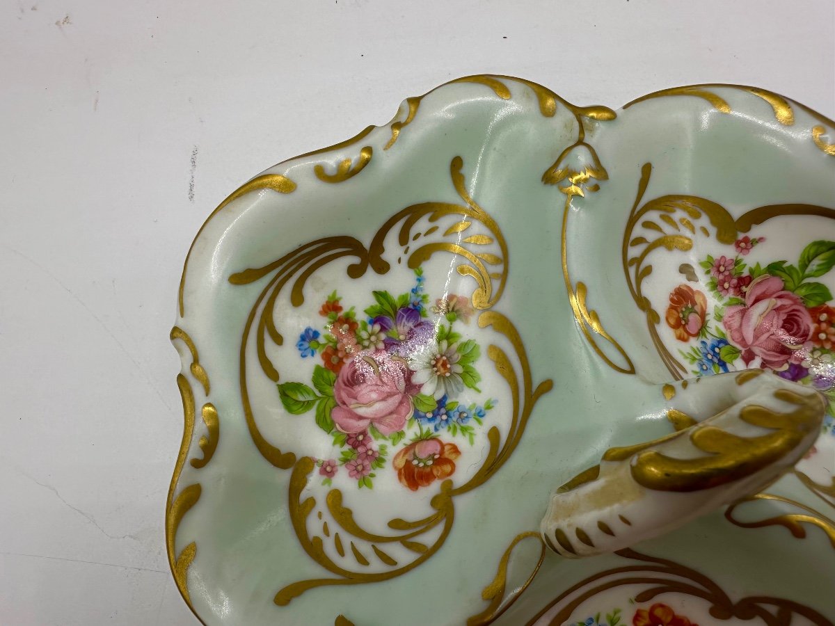 Limoges Plat Triple Face En Porcelaine Limoges-photo-7