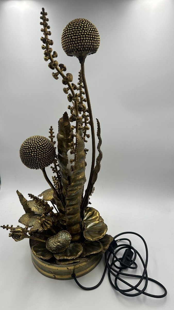 Thistle Lamp From The House Of Jansen 1970’-photo-2