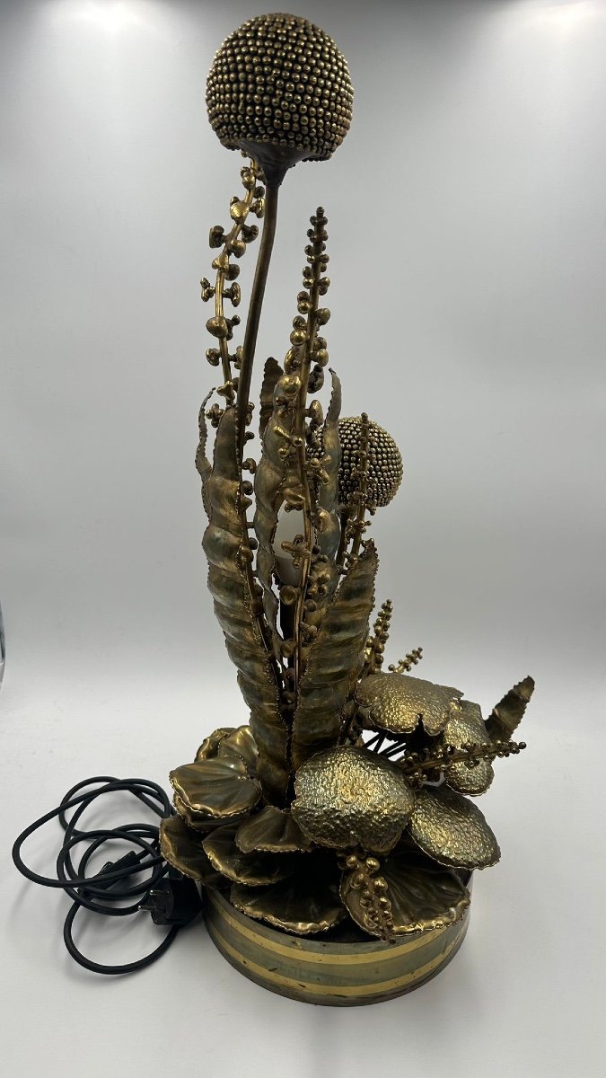 Thistle Lamp From The House Of Jansen 1970’-photo-4