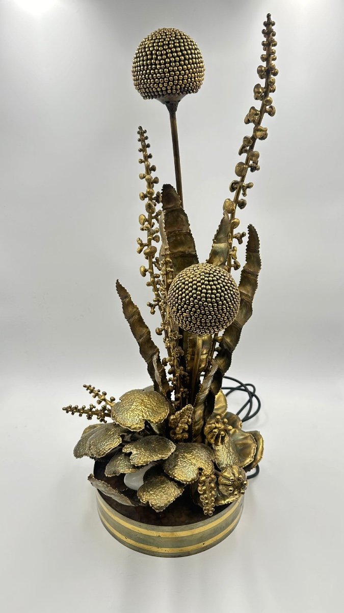 Thistle Lamp From The House Of Jansen 1970’-photo-6