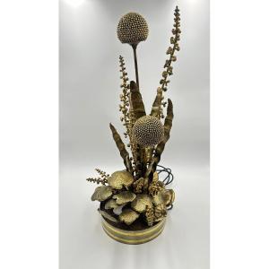 Thistle Lamp From The House Of Jansen 1970’