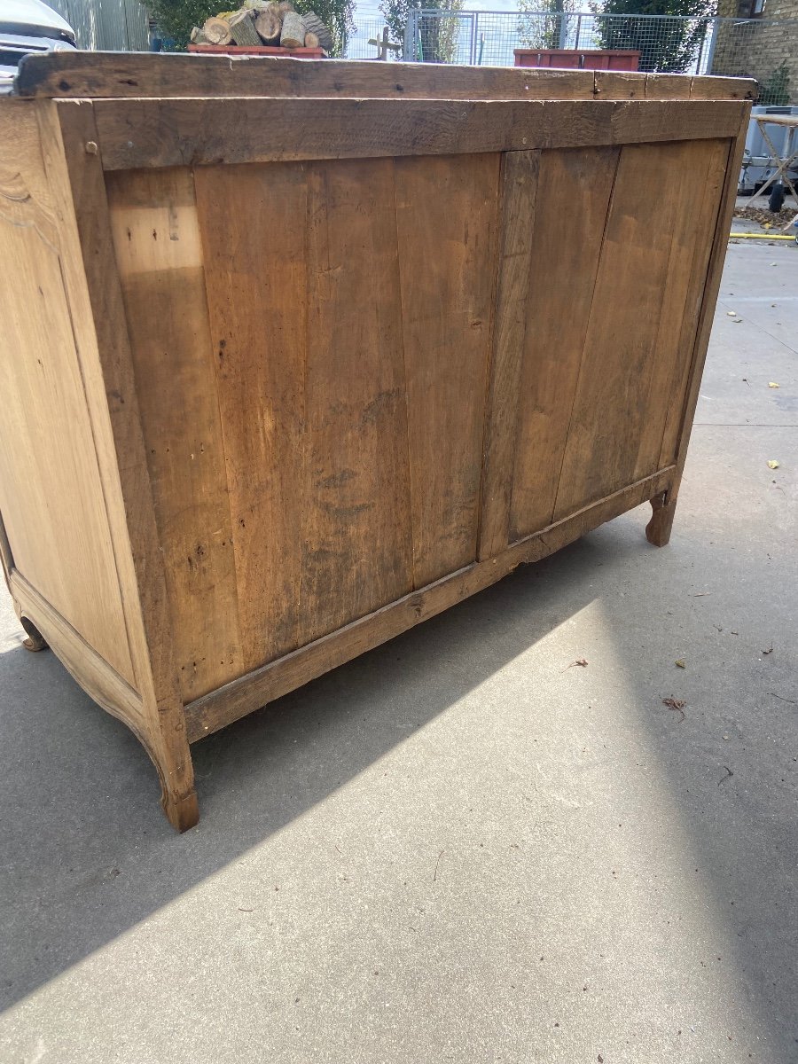 Elegant Curved Louis XV Chest Of Drawers-photo-1