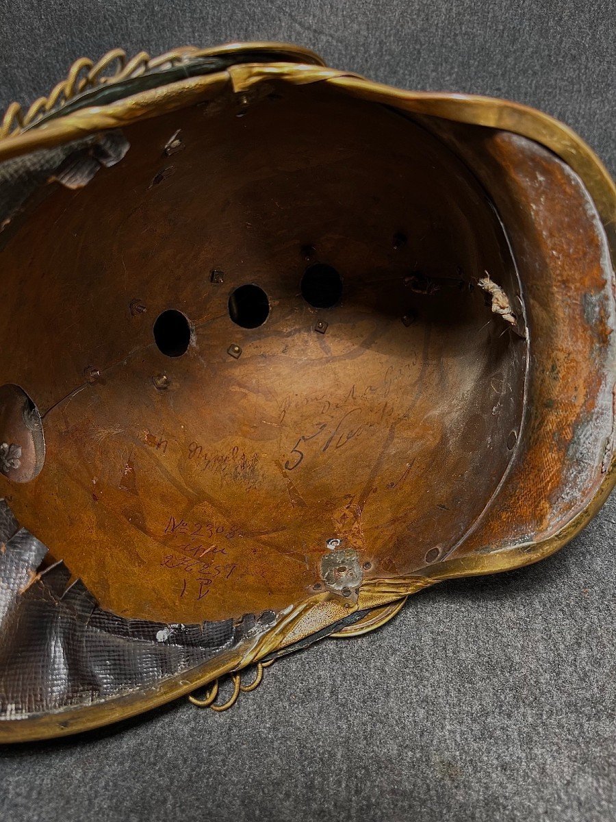  Casque D’officier Des Cuirassiers De La Garde Royale De Charles X Modèle 1825-photo-8