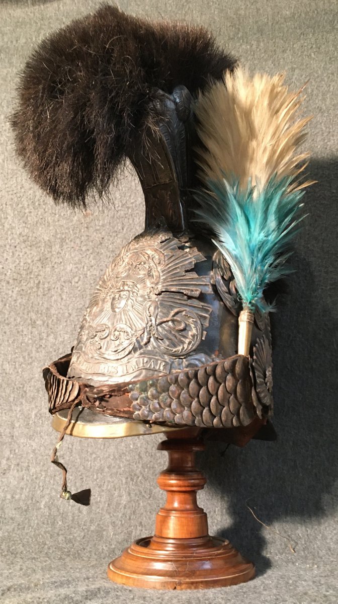 Casque De Garde Du Corps De La Maison Militaire Du Roi, Premier Modèle, 1814, Restauration.