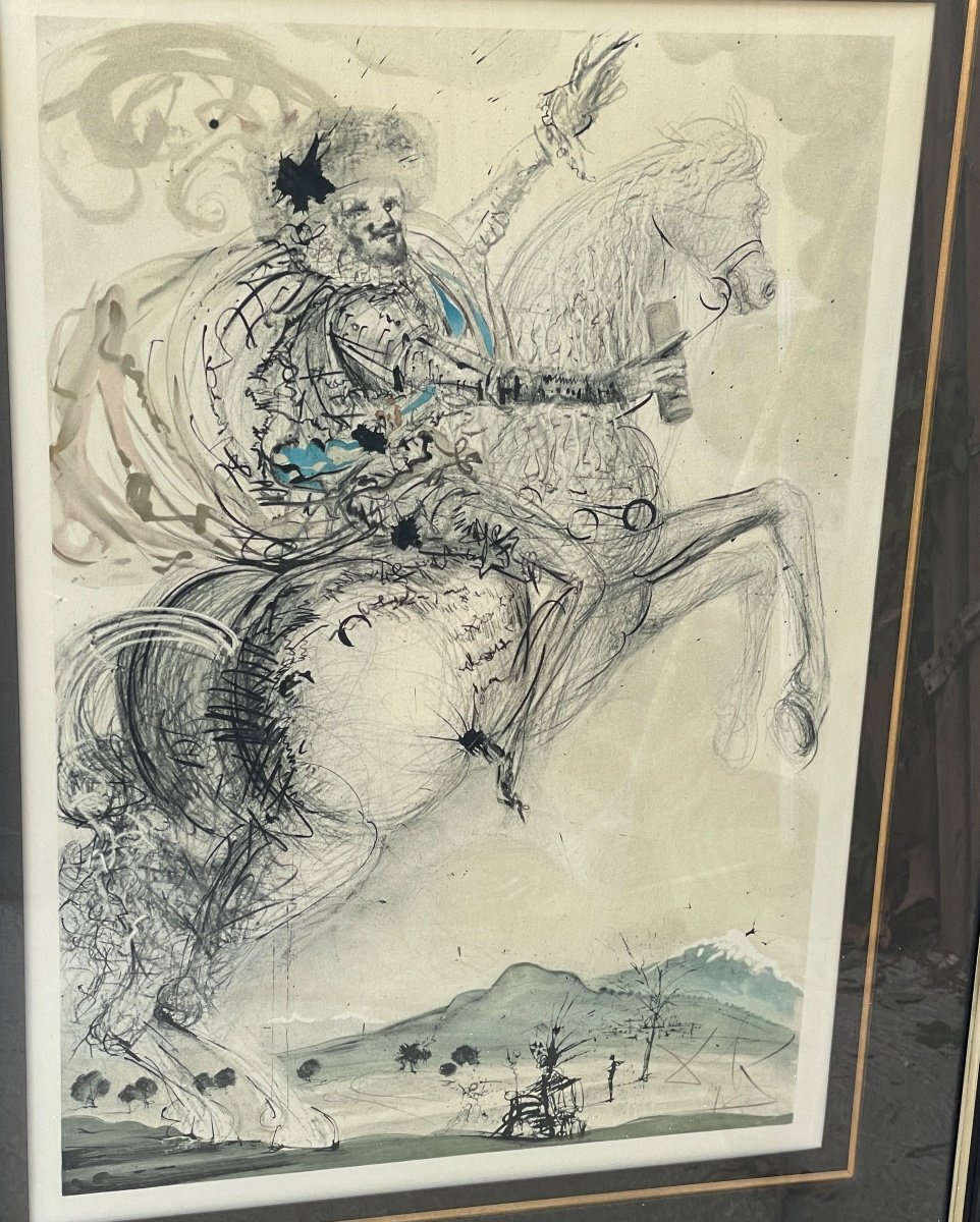 Lithographie Salvador Dali 