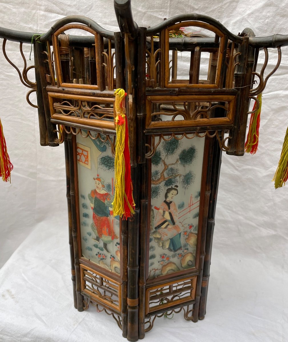 Lanterne Bambou Chinoise 