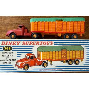 Dinky Super Toys Tractor Willeme Half Trailer 