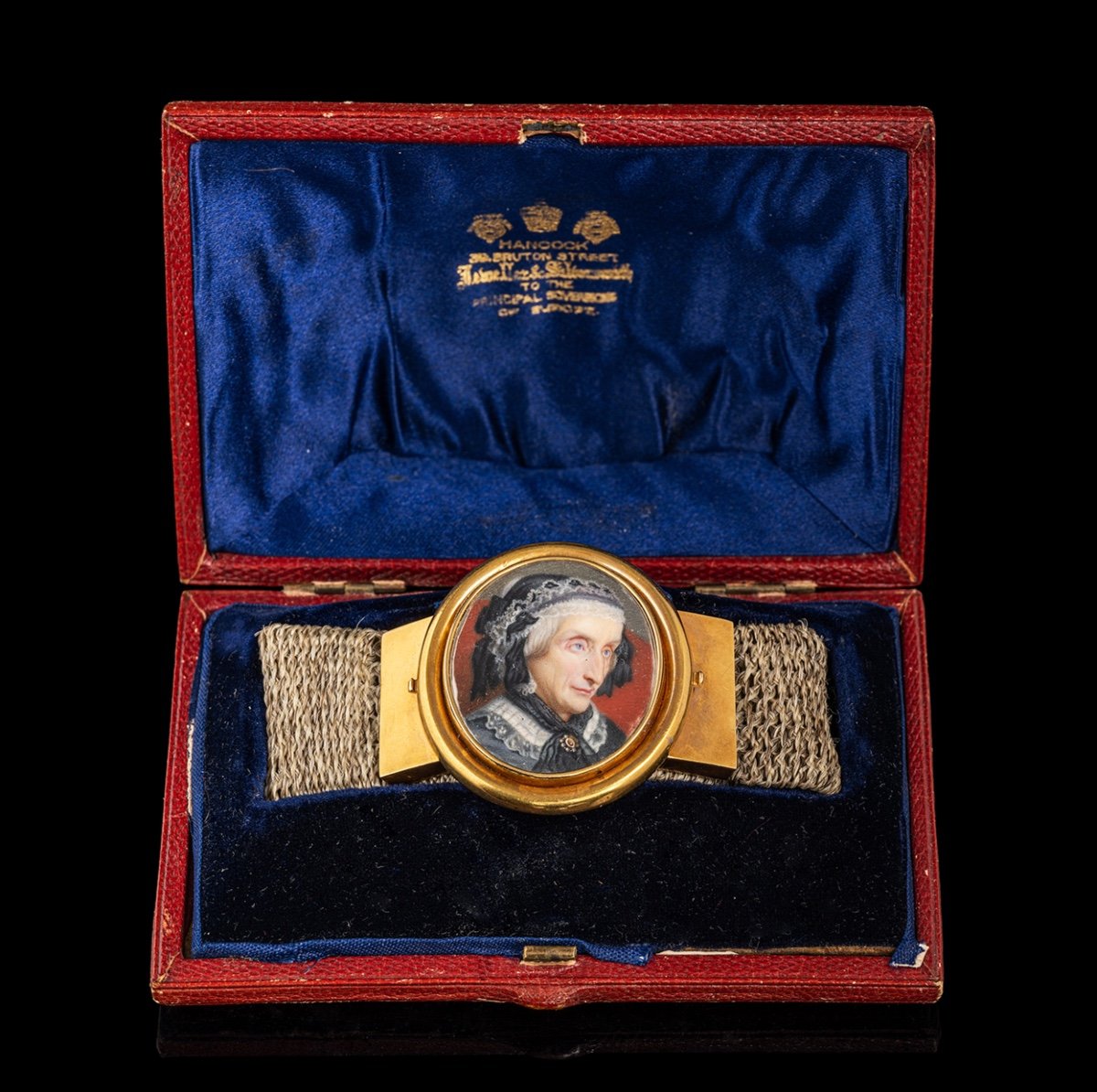 A Royal Bracelet With The Portrait Of Queen Marie-amélie Of Bourbon-siciles