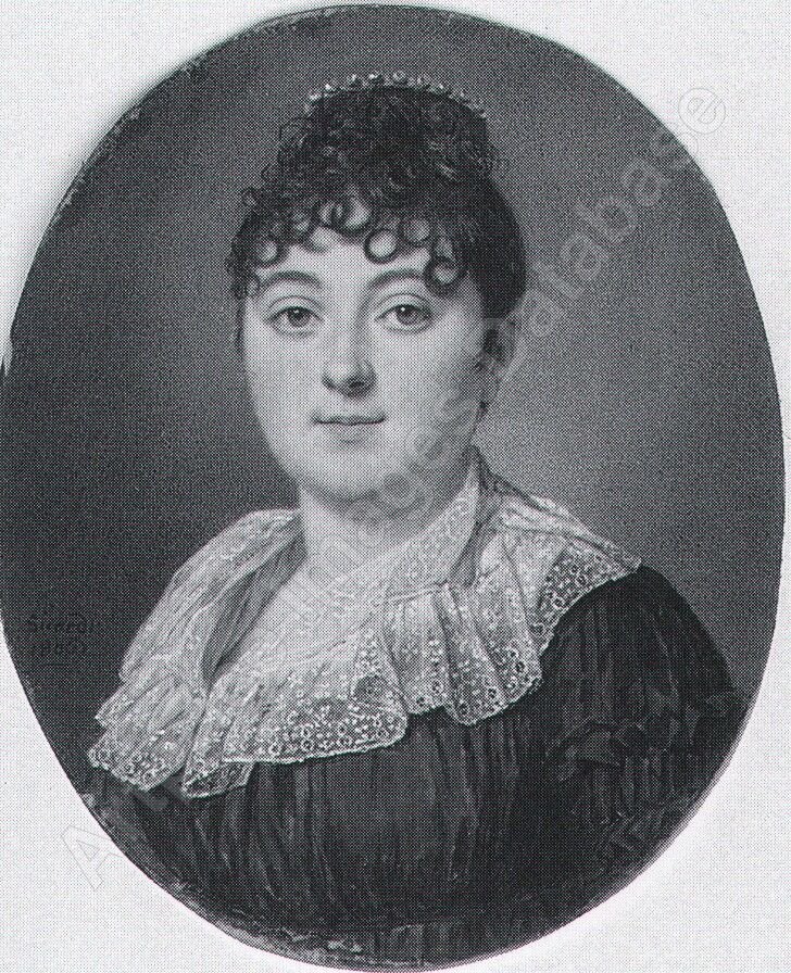 Louis Marie Sicard dit Sicardi (1746-1825), Portrait De Femme (1804)-photo-3