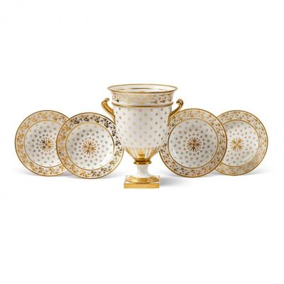 Sevres Part Of Sèvres Empire Porcelain Service From General Comte Guyot