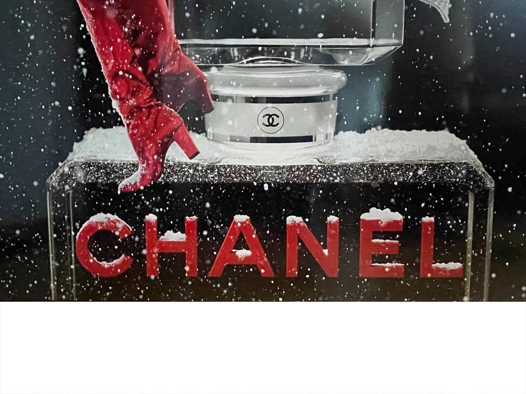 Chanel Double Sided Advertising Sign-photo-4