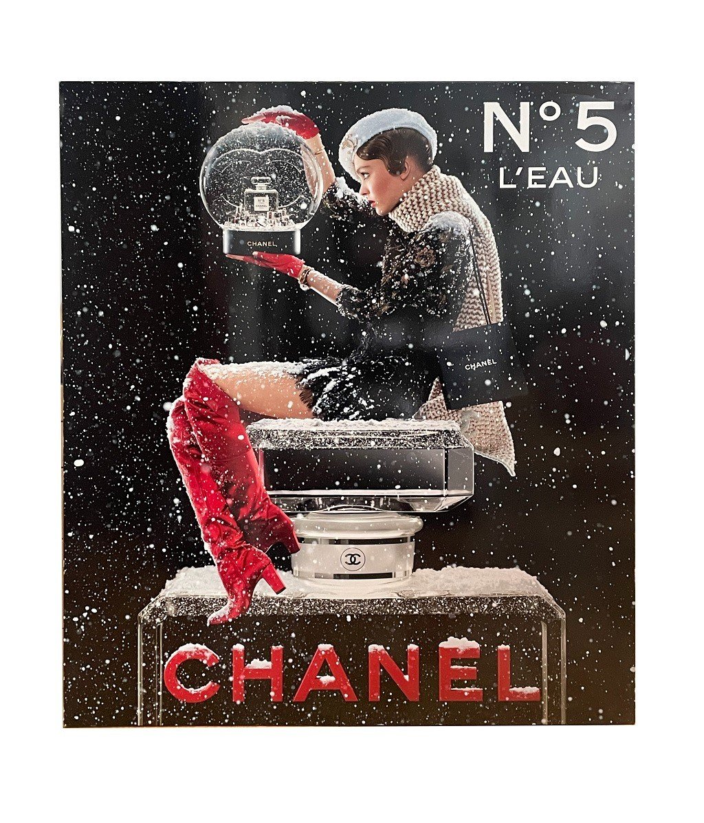 Chanel Double Sided Advertising Sign-photo-8