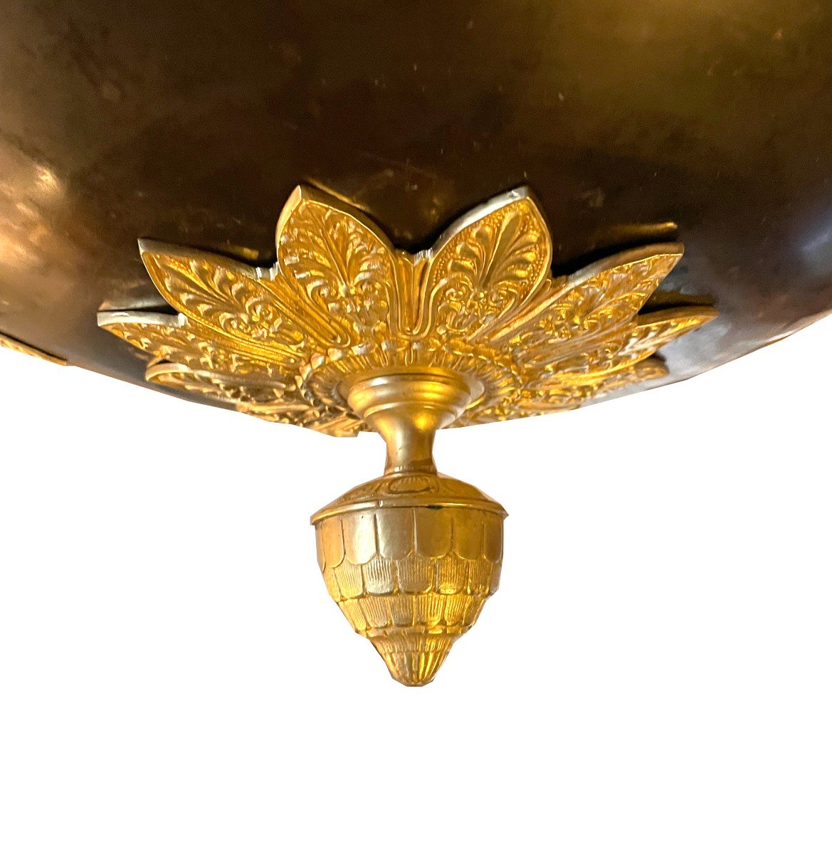 French Ceiling Lamp So-called “traffic Light” France Around 1830th -photo-7