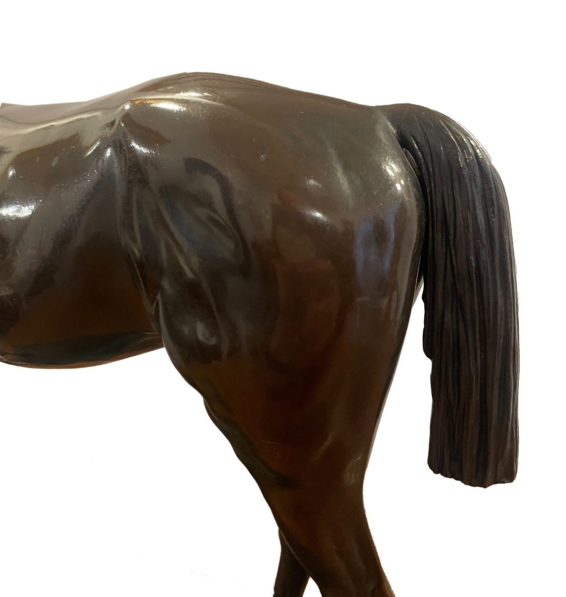 Bronze Of A Horse Art Deco German Around 1910.-photo-2