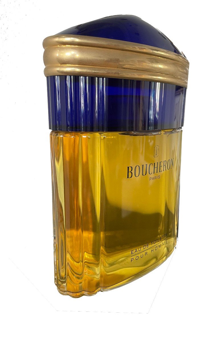  Large Perfume Bottle “boucheron” For Men. H.33 | B. 23 | M. 16|-photo-4