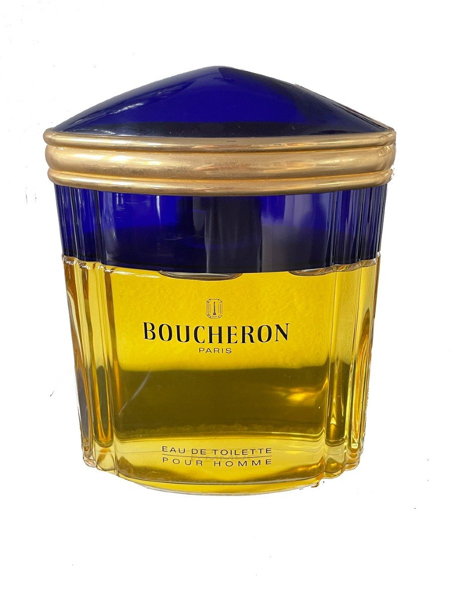  Large Perfume Bottle “boucheron” For Men. H.33 | B. 23 | M. 16|-photo-1