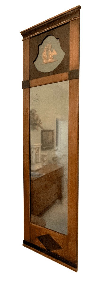 Pillar Mirror South Germany Circa 1820.-photo-4