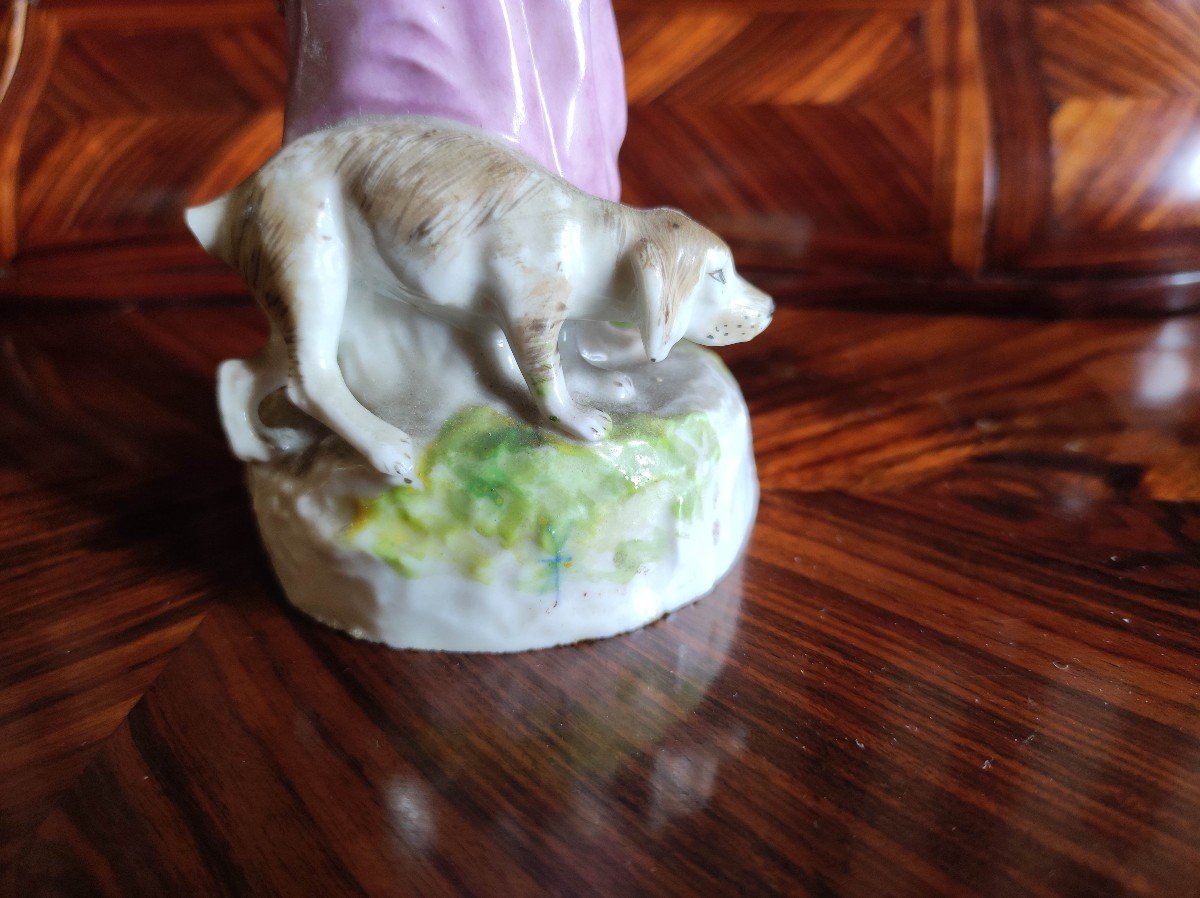 Sujet En Porcelaine De Meissen XVIIIème-photo-2