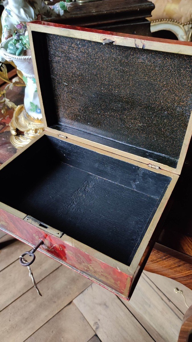 18th Century Martin Varnish Box-photo-2