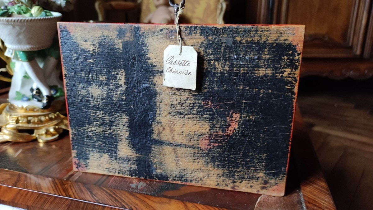 18th Century Martin Varnish Box-photo-3