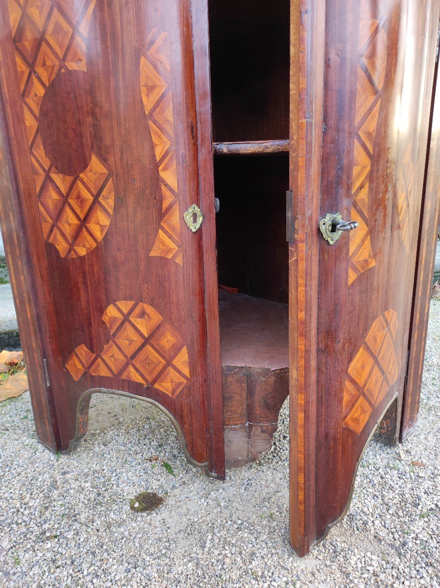 Pair Of Regency Period Corner Cabinets-photo-3