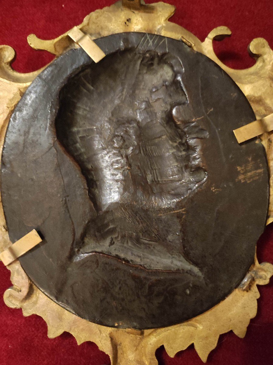 Profil De l'Empereur Néron, Bronze XVIIIème-photo-2