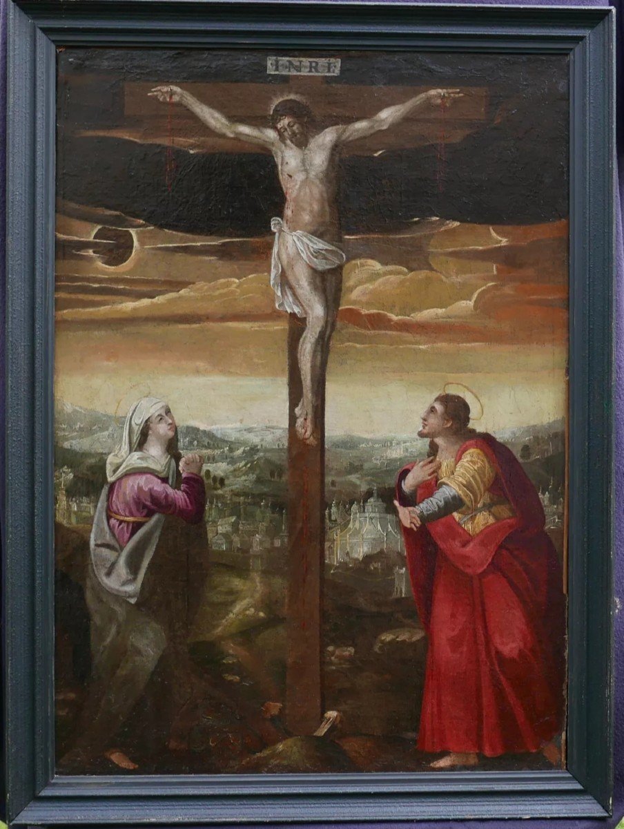 Crucifixion, Flanders, End Of The 16th Century