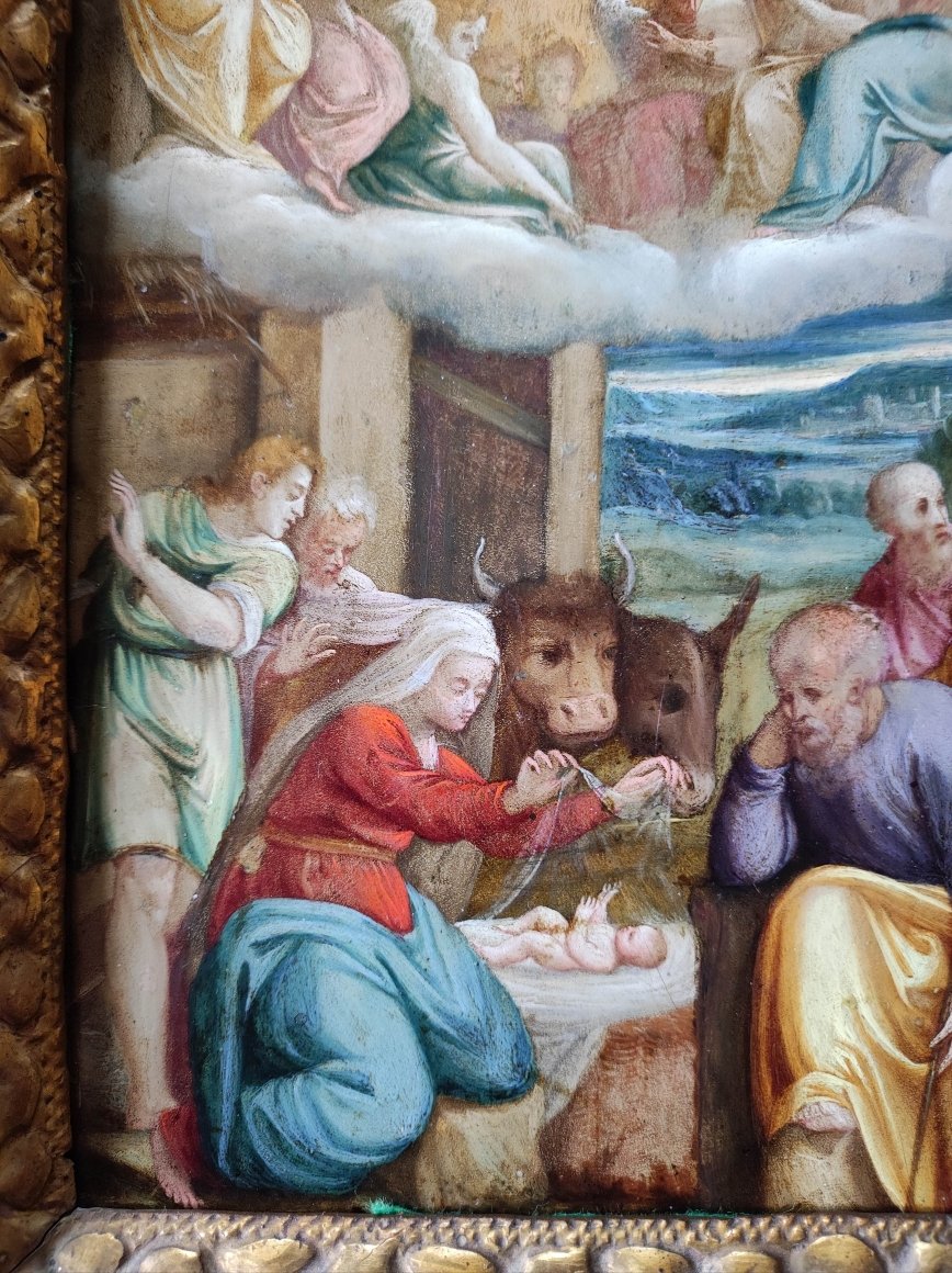 La nativité, Flandres XVIIème-photo-3