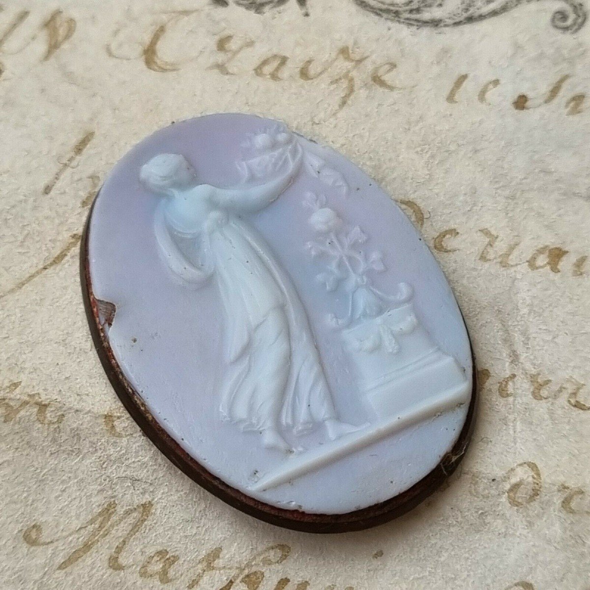 Grand Tour Cameo Late 18th / Early 19th Century-photo-2