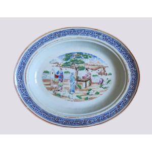 China Porcelain Dish XVIIIth India Company