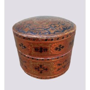 18th Century Straw Marquetry Box