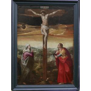 Crucifixion, Flandres Fin Du XVIème Siècle