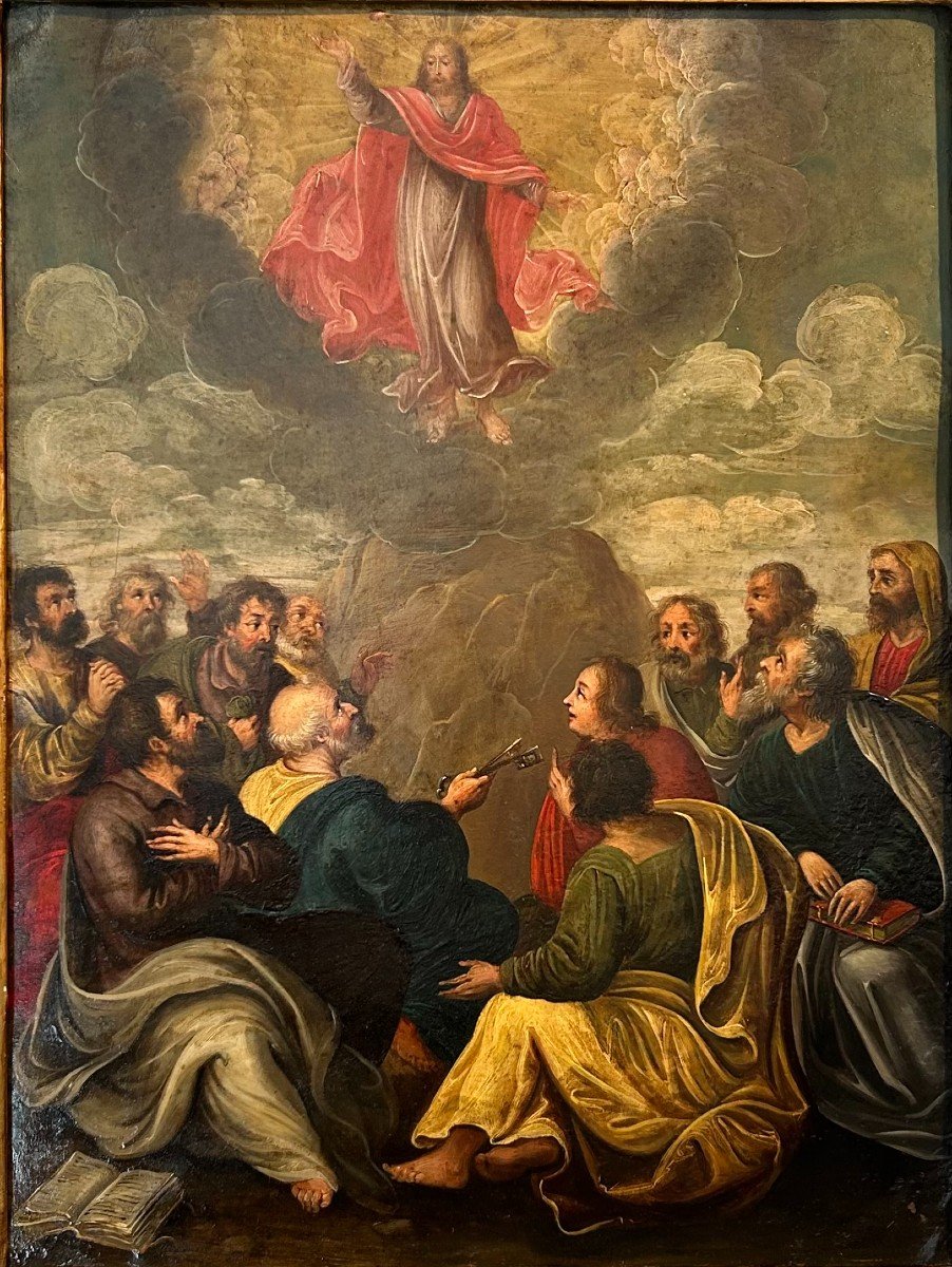 Dutch School, Ascension Of Christ, 17th Century