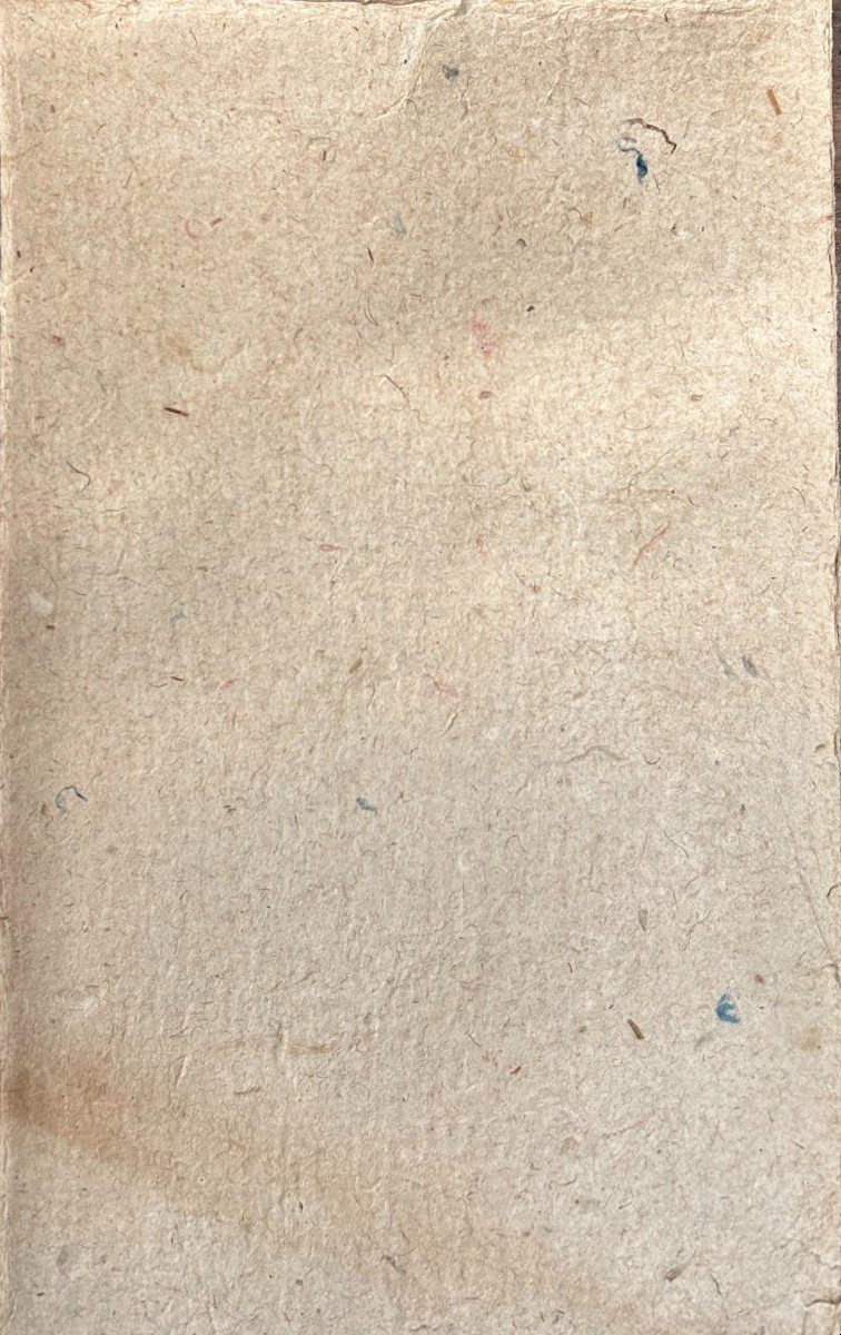 Spanish Work, Miniature In Watercolor And Paper Watermark, 18th Century-photo-1