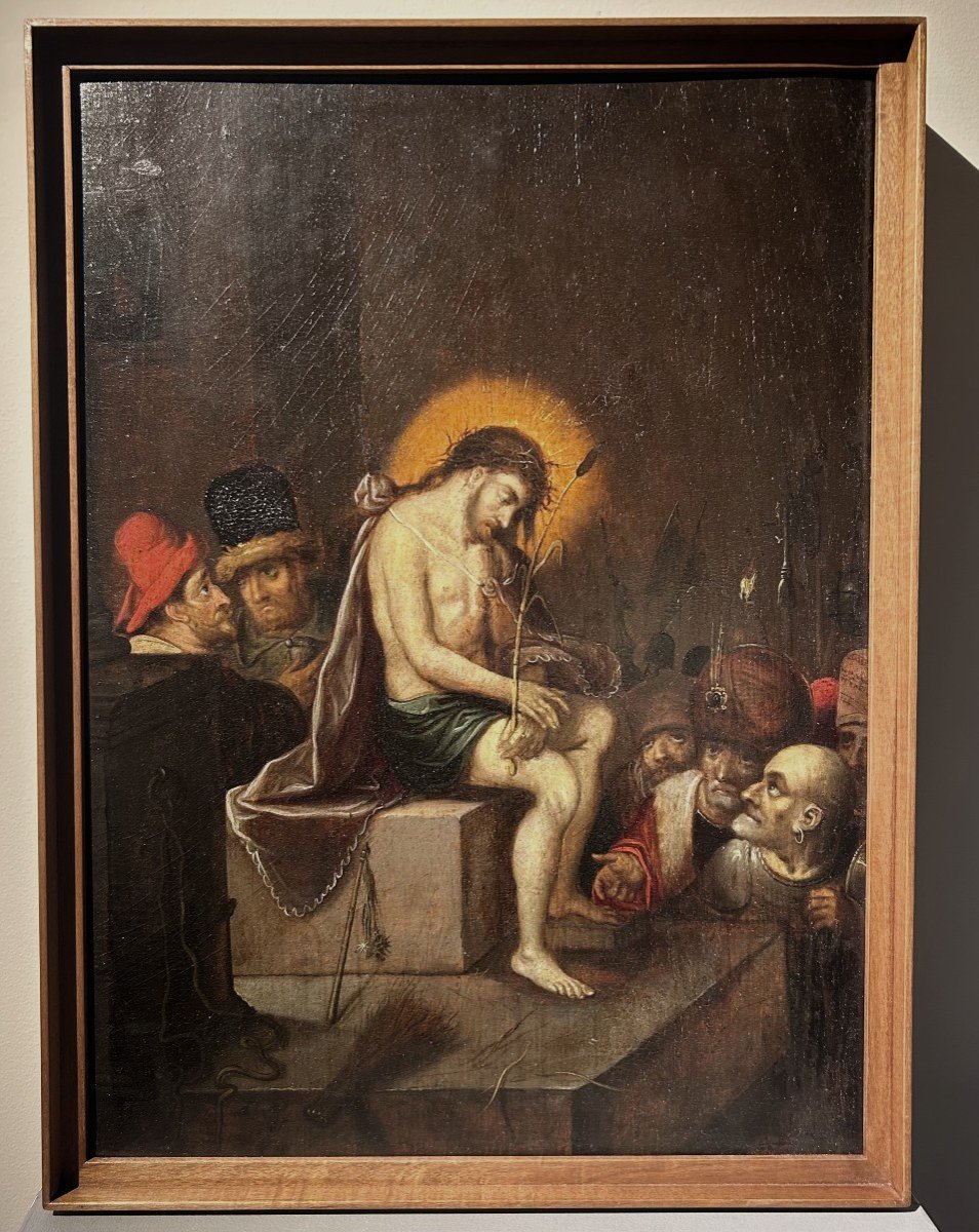 Anonymous Flemish From The Beginning Of The 17th Century, Around Frans Francken Ii-photo-2