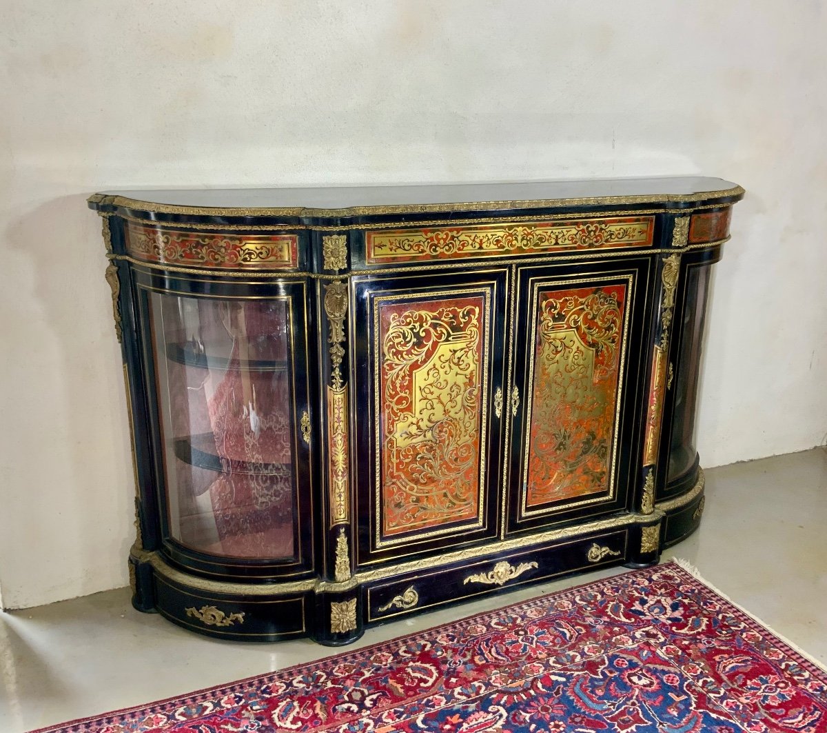 Grande Enfilade En Marqueterie Boulle époque Napoleon III